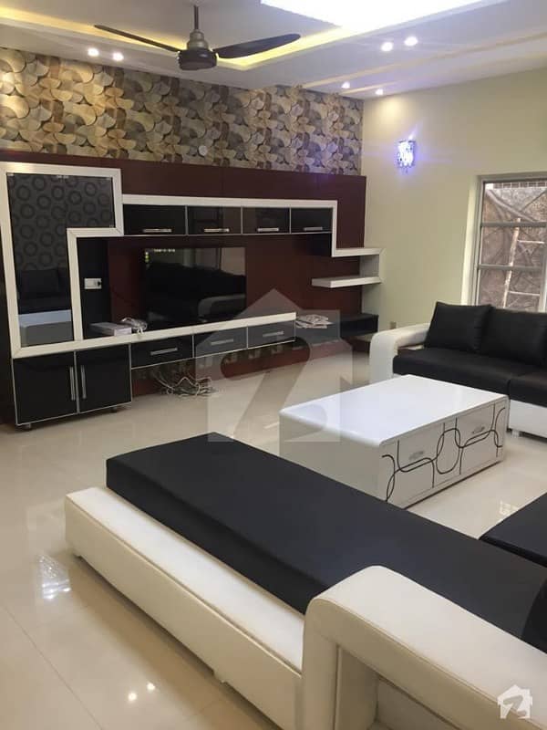 4 Kanal With Full Furnished House For Sale At Excellent Location Beautiful Design And Good Quality Fittings And Accessories With Basement