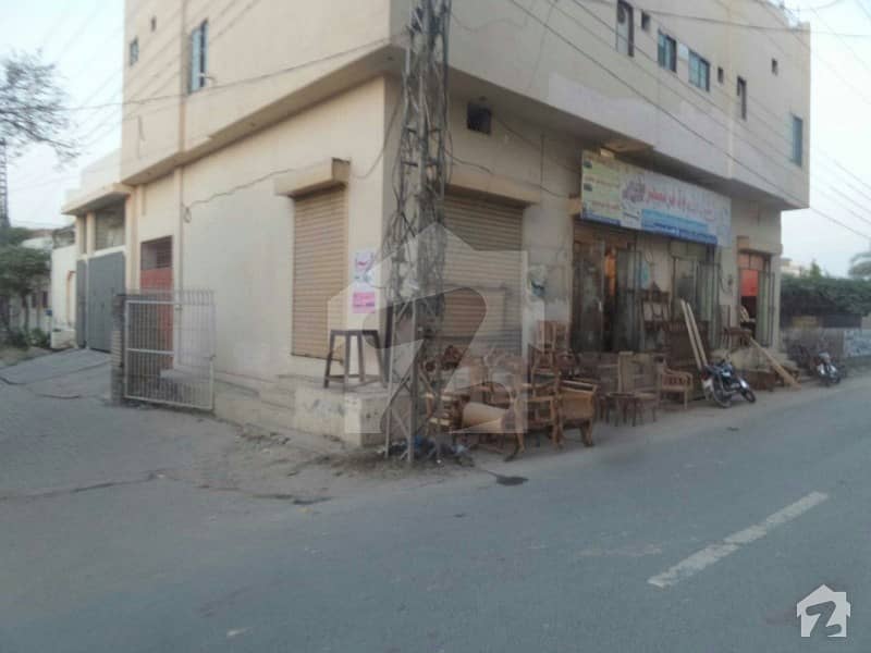 Double Storey Commercial Corner Building Available For Sale With 5 Shops