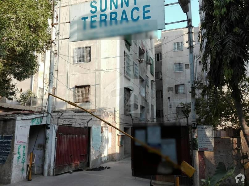 Flat For Sale in Sunny Terrace Gulistan e Jauhar block 13 3rd floor road side west open