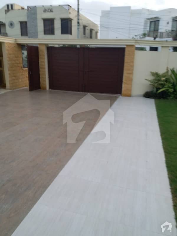 Brand New 1000 Sq. Yard 2 Unit Bungalow Is Available For Sale In DHA Phase 8 Karachi