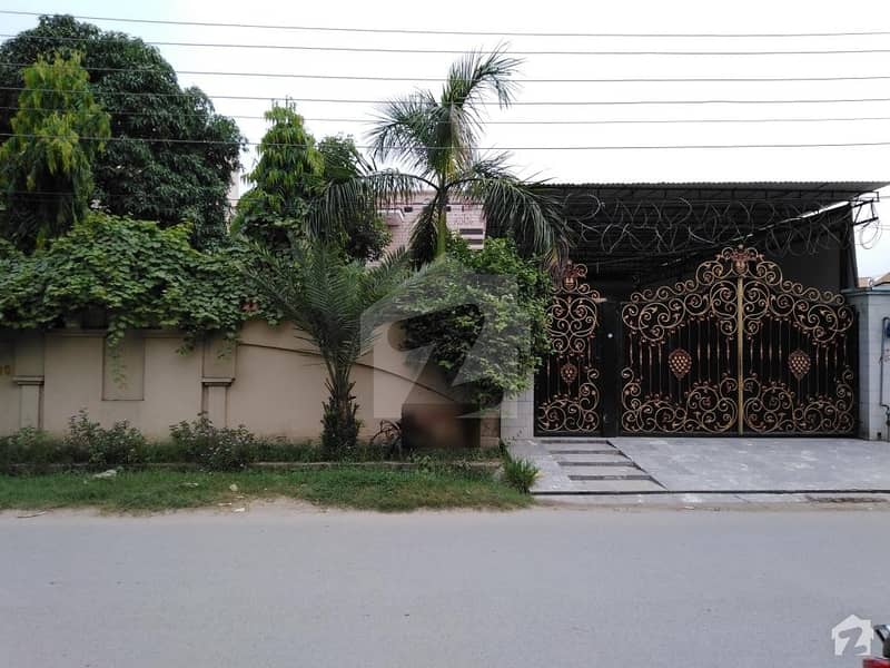 Double Storey Facing Canal Commercial House Is Available For Sale