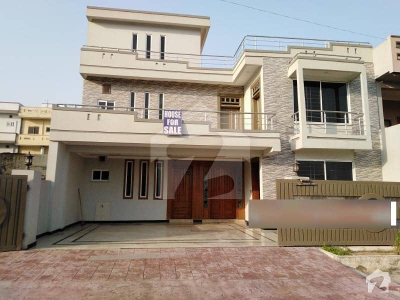14 Marla Brand New House For Sale In CBR Town Phase 1 Islamabad