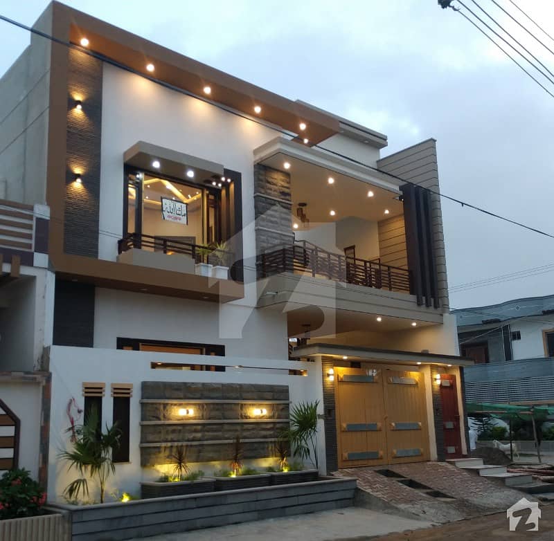 Saadi Town 240 Sq Yards G+1 House Available Designed By Professional Engineer