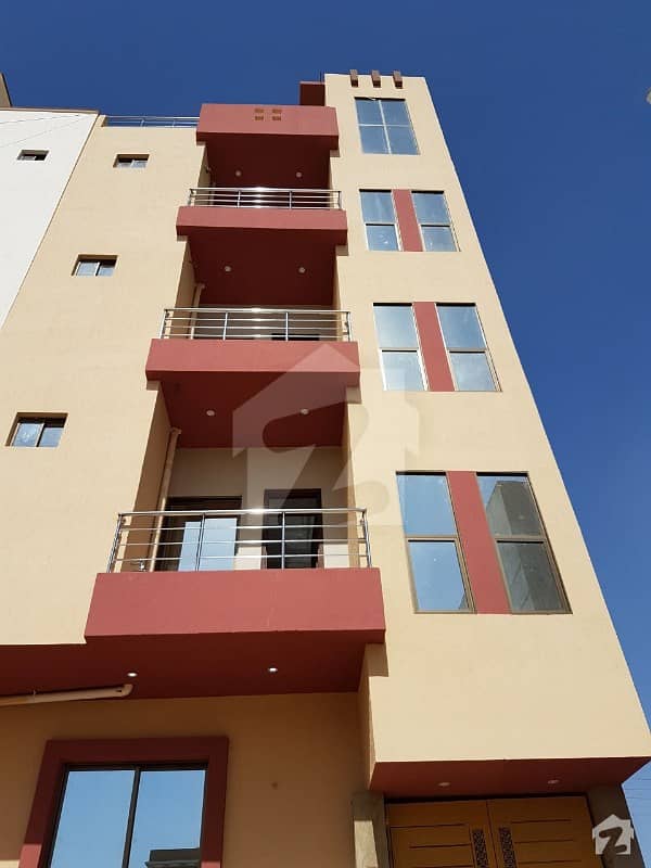 Brand New One Bed Lounge West Open Flat Available For Sale Liaquatabad