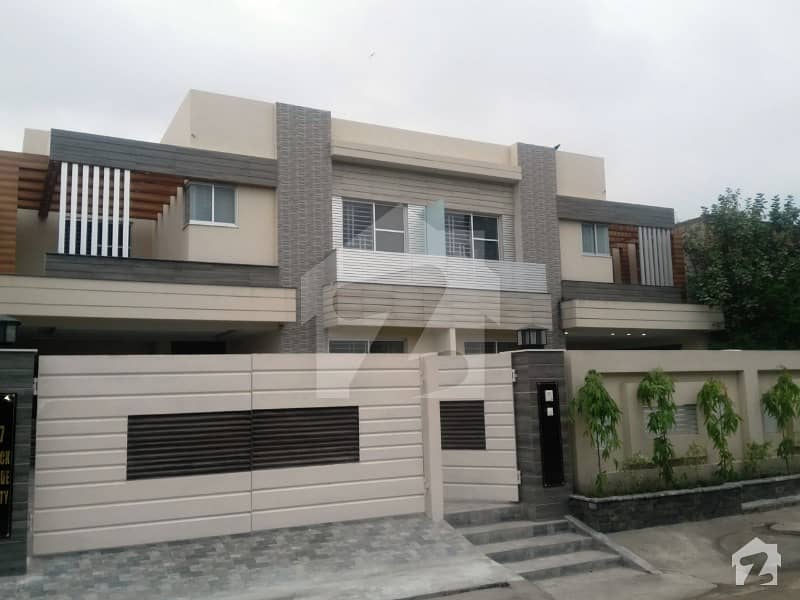 Revenue Society 17 Marla Pair Brand New Double Storey Out Class Bungalow Is Available For Sale Ideal For Tow Brother