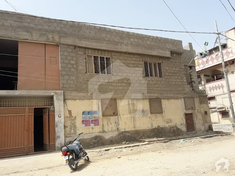 3 Side Corner Commercial Plot With Construction Available for sale at Manzoor Colony