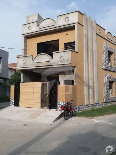 Mian Farooq Estate Offer 6 Marla Corner Double Storey House For Sale