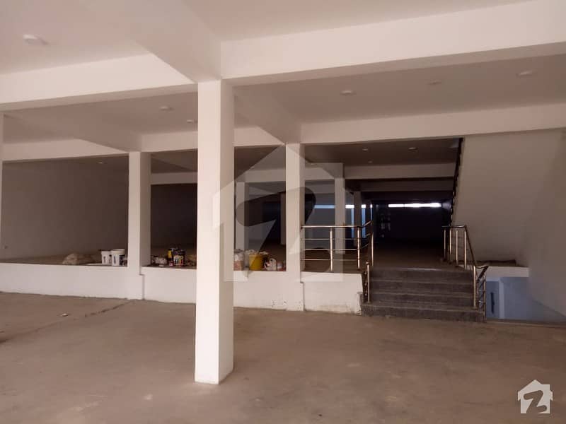 13000 Sq Ft Ground Plus First Floor Washroom Front Back Open  Stadium Road Ideal For Bank Ngo Multinational Company
