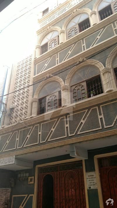 Ground Plus 3 Floor Building West Open Gujrat Colony Near From Mustufa Bakery  Bilal Masjid And Turk Market