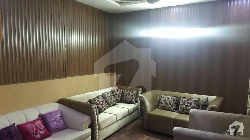 comercial Use 6 Marla Double Story 3 Bed Attach Tv lounch Drawing total wood work Marbel Floring House Available Model Town Lahore