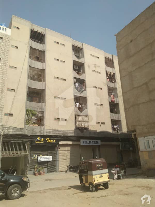 Nishat Commercial Big Apartment For Sale With Lift Generator Basement Parking