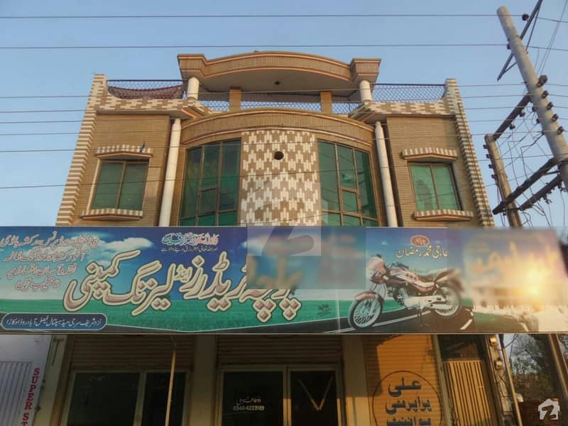 Double Storey Beautiful Commercial Building For Sale At Faisalabad Road, Okara