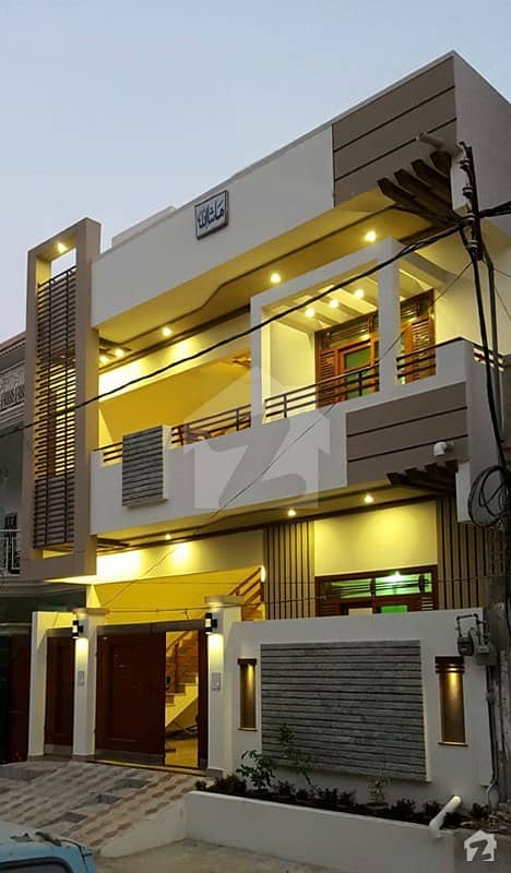 240 Sq Yd House Luxury Dream House 6 Bed D/D At Saadi Town Block 4