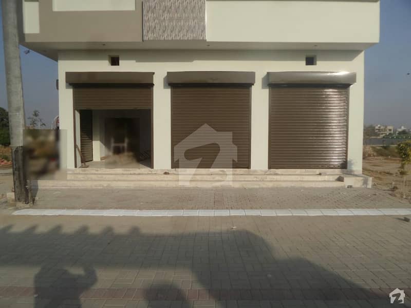 Double Storey Brand New Beautiful Corner Commercial Building For Sale In Faisal Villas Okara