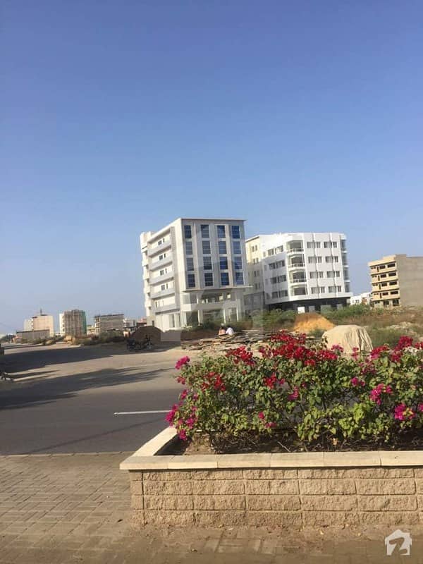 Dha 100 Yards Tariq Commercial 2a Park Facing Urgent Sale West Open Ground 4 Permission Attractive Price 260    Lac
