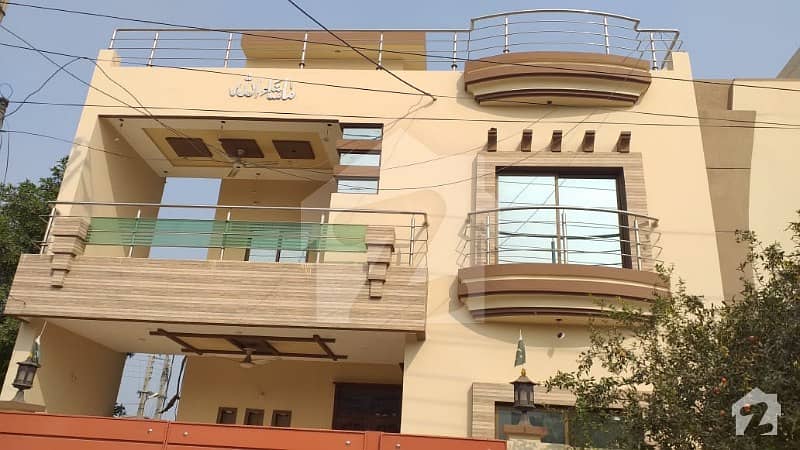 10 Marla Corner House For Sale In Jasmine Park View Villas Multan Road Lahore