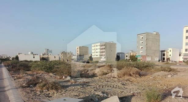 3 Side Corner Unbelievable Price West Open 100 Yards Commercial Plot In DHA Phase 7 Ext