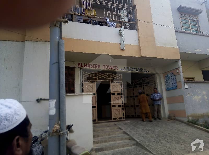Al Haseeb Tower Kaneez Fatima Society Scheme 33 Flat With 2 Bed DD Lift