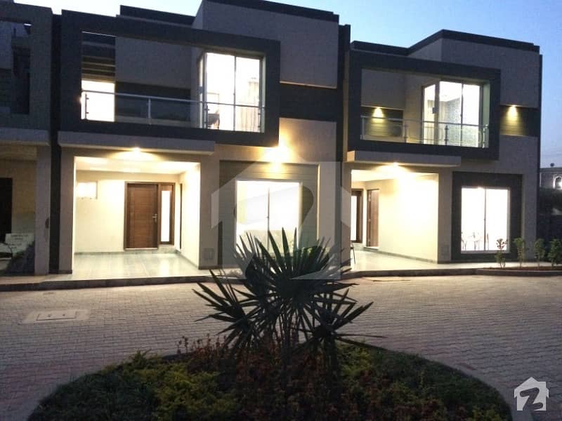 Next To Dha 4 Marla Designers Brand New House Is For Sale  Near Main Road Park
