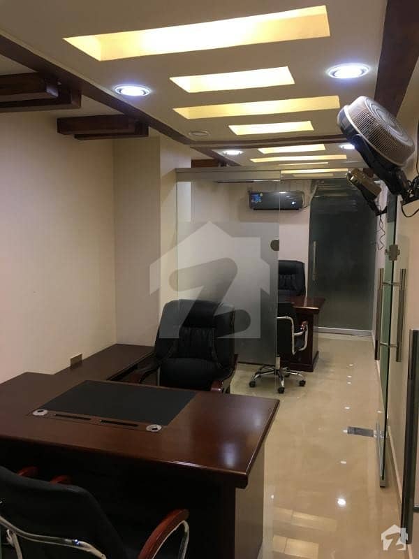 Fully Furnished Main Road Office In Clifton Block 8 Near Teen Talwar Urgent Sale