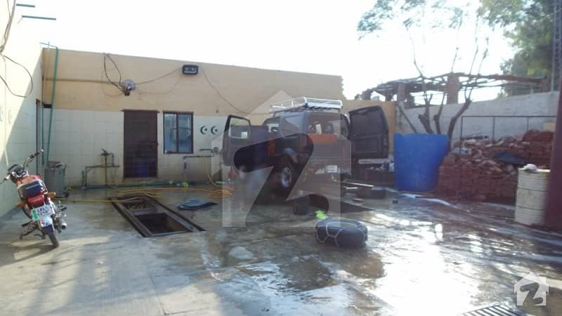 10 Marla Car Wash Service Station For Rent