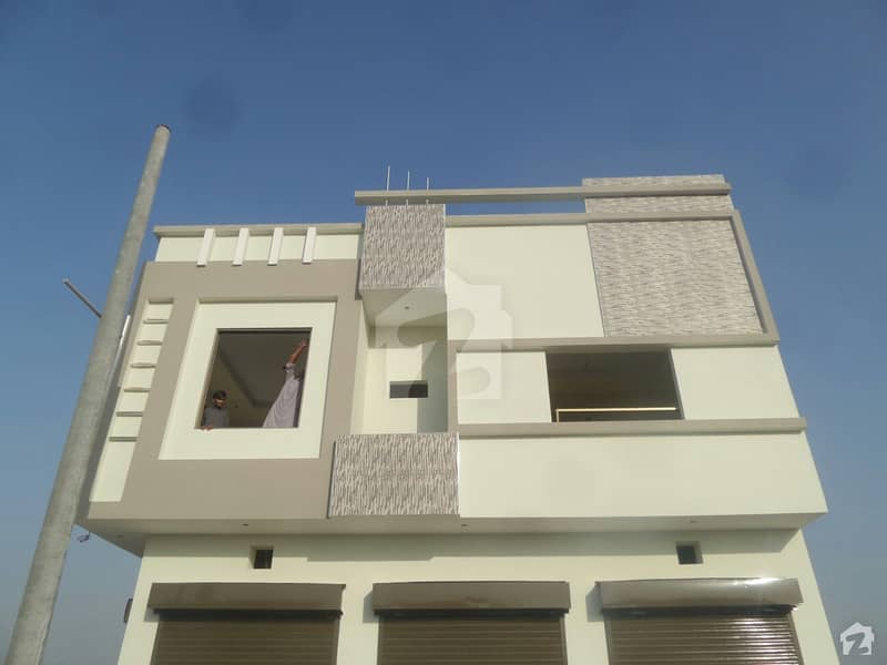 Double Storey Brand New Beautiful Corner Commercial Building For Sale At Faisal Villas, Okara