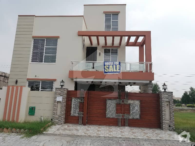 10 Marla Facing Park Brand New House For Sale In Ghaznavi Block Sector F Bahria Town Lahore