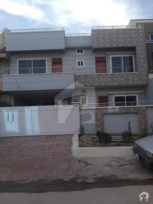 G-13  35x70 Brand New Double Storey House Available For Sale On Prime Location Outclassed Construction Walking Distance To Main Kashmir Highway