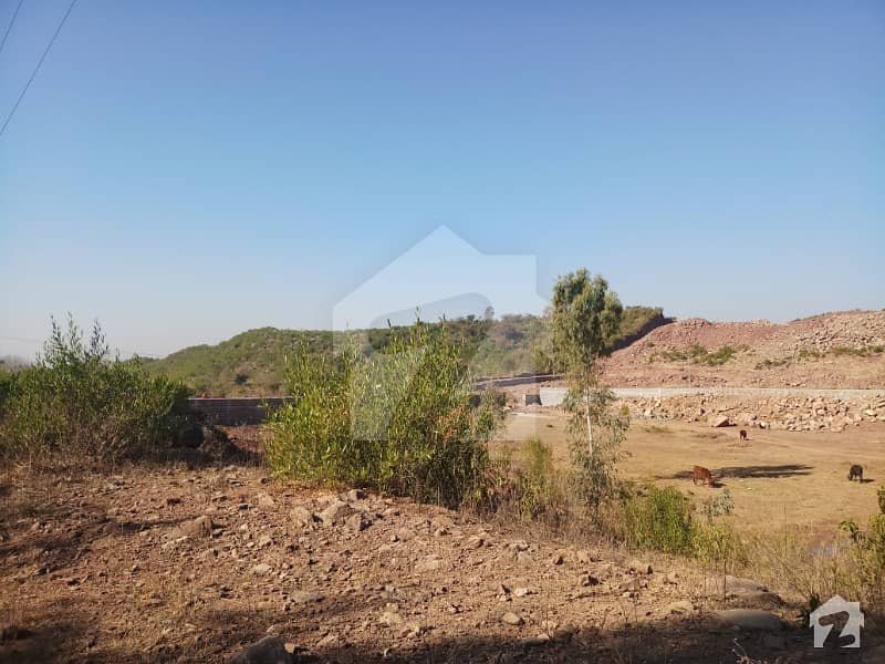 20 Kanal Land For Sale Boundary Wall On Main Jandala Road.