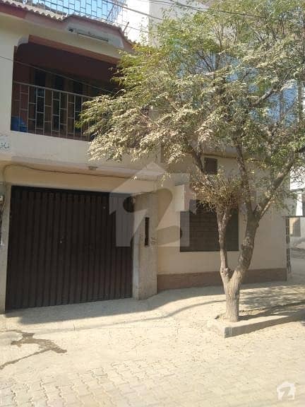 Shah Rukn-E-Alam Colony Multan - 5 Marla Double Storey House Main Road View Corner Location