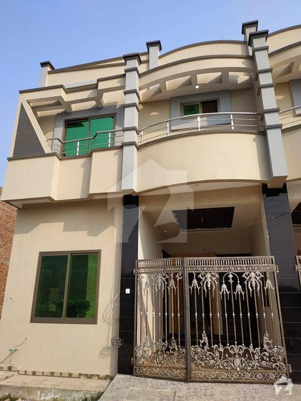 A Brand New Double Story Beautiful Elegant Luxarious Finished House Available For Sale in Hamza Garden SGD Islamabad Road Sargodha