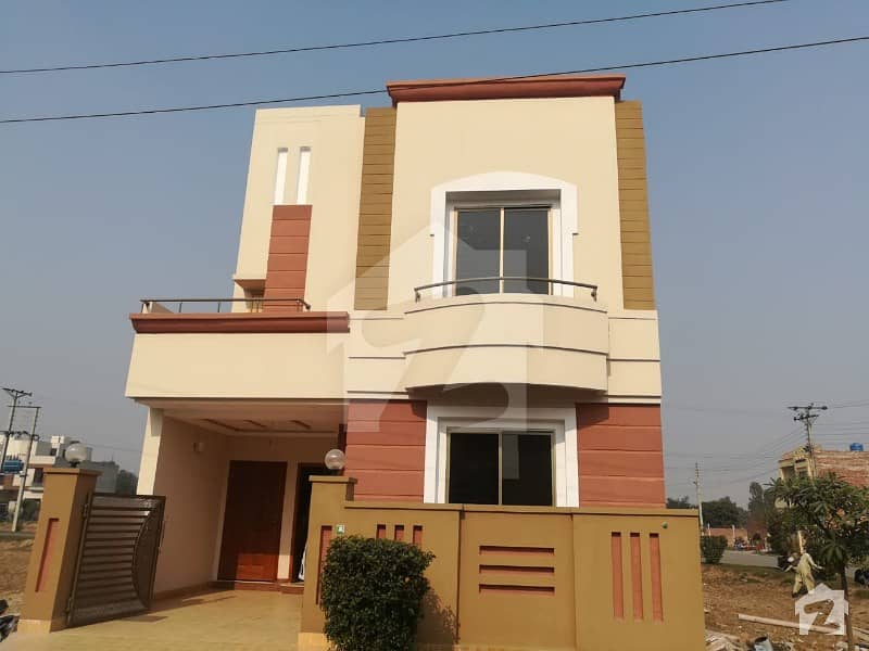 5 Marla Brand New Double Storey House With 4 Bedrooms For Sale