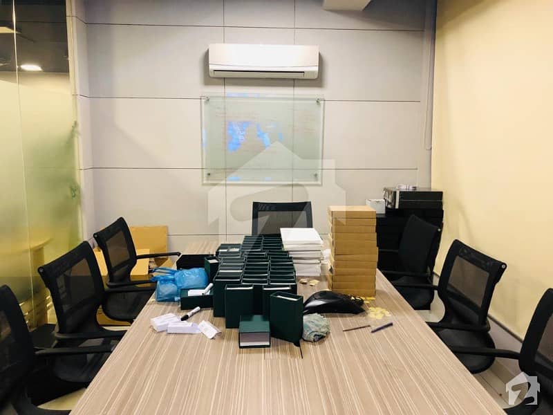 Fully Furnished 2040 Square Feet Office Space Available For Rent At Small Shahbaz Commercial Area Phase 6
