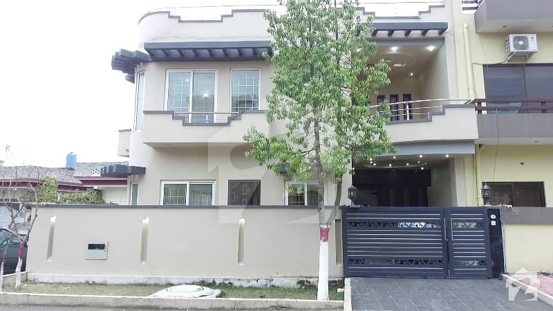 E11 Double Story Brand New  Modern Design 25x60 36 feet front with extra land Corner House For Sale