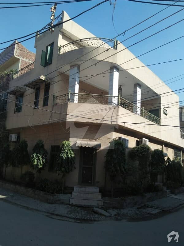 6 marla duble story corner house for sale sabzazar scheme