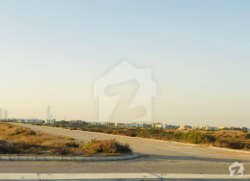 West Open 1000 Sq. Yard Plot For Sale In 26th Street DHA Phase 8 - Zone E Off Khyber