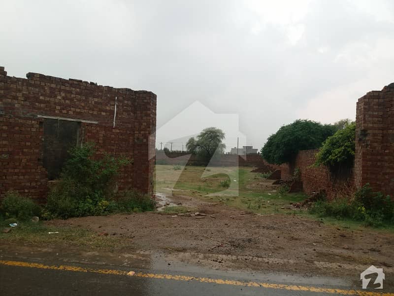 8 Kanal 02 Marla Semi Commercial Plot On Main Haloki Road Lahore 200m From Main Defence Road Lahore