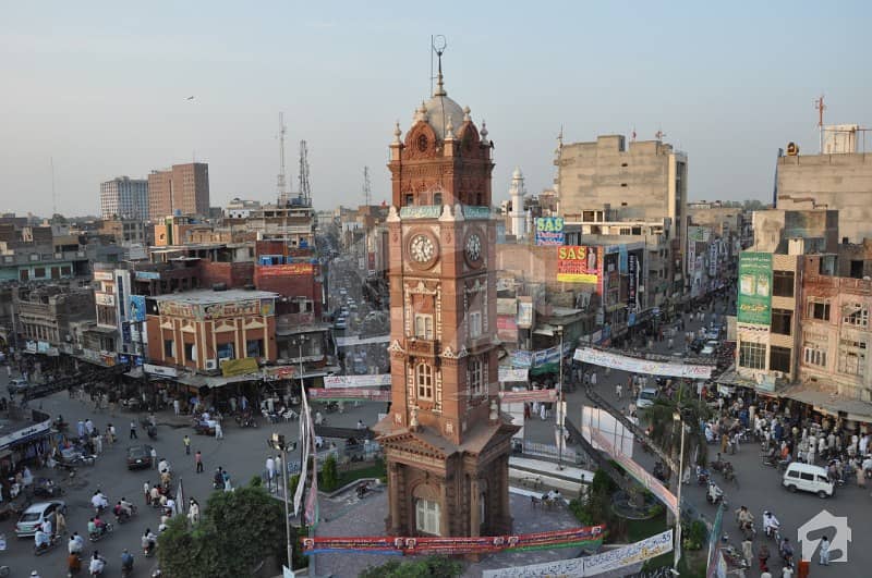 4 And Half Marla Commercial Plaza For Investment At Main Clock Tower Montgomery Bazar City Faisalabad