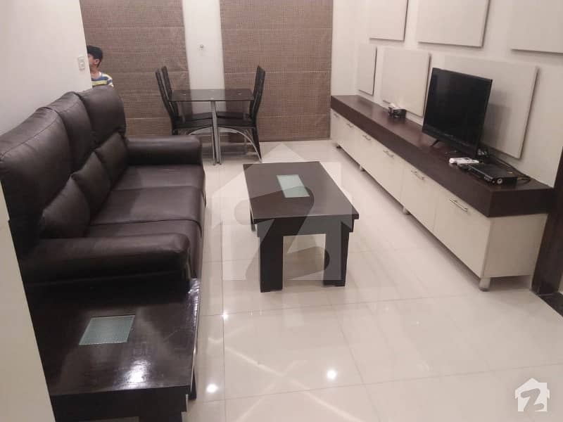 1 Bed Fully Furnished Apartment For Rent In Iqbal Block Bahria Town Lahore