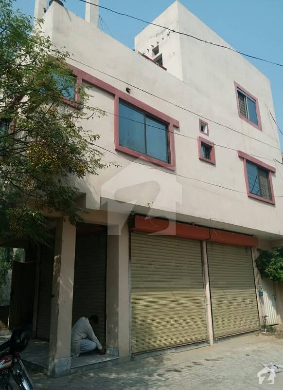 3 Marla Building For Sale With 2 Apartments Two Shops and Fully Basement