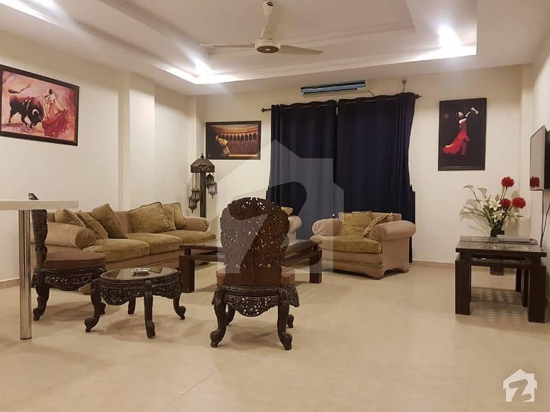 Brand New Fully Furnished Apartment In Bahria Town Available For Rent