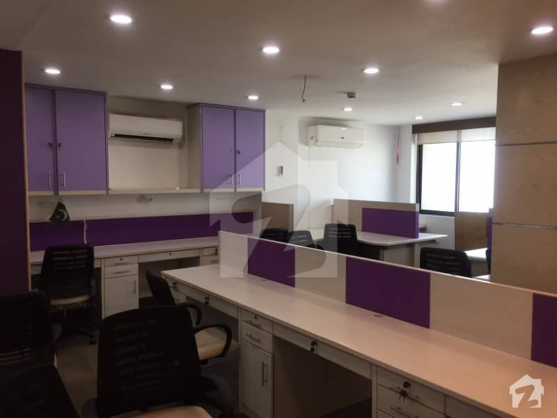 2000 Sqft Furnished Office On Rent In Clifton Executive Project