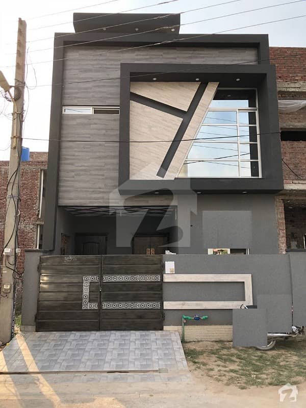 Double Storey Brand New House Facing Park For Sale Lahore