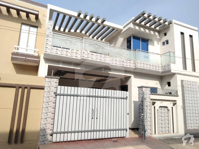 6 Marla Corner Brand New Well Constructed Double Storey Beautiful House For Sale With Double Garage