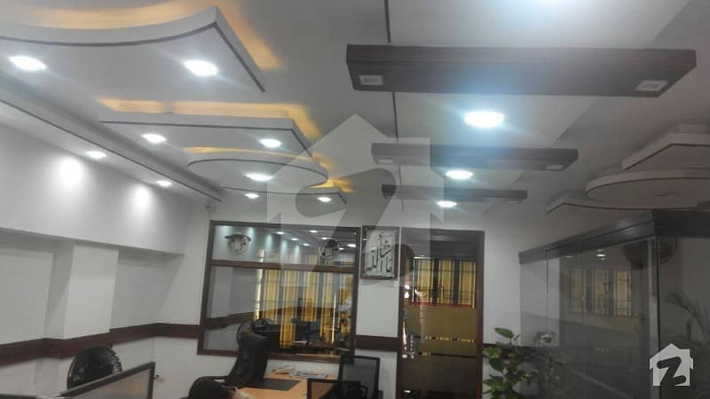 Defence Phase VI - 920 Square Feet Fully Furnished Office For Rent