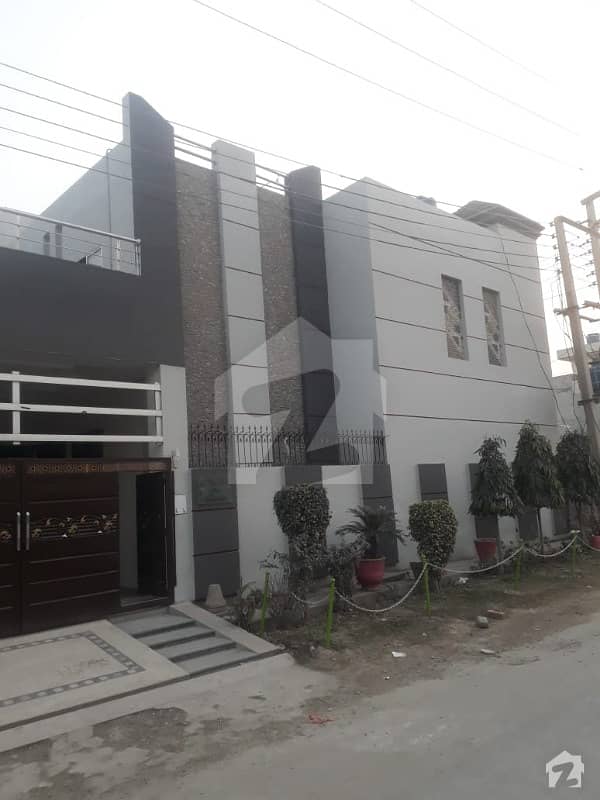 7 marla corner double unit brand new house for sale in Punjab small industries colony