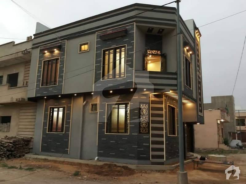 گلشنِ معمار - سیکٹر کیو گلشنِ معمار گداپ ٹاؤن کراچی میں 2 کمروں کا 3 مرلہ مکان 90 لاکھ میں برائے فروخت۔