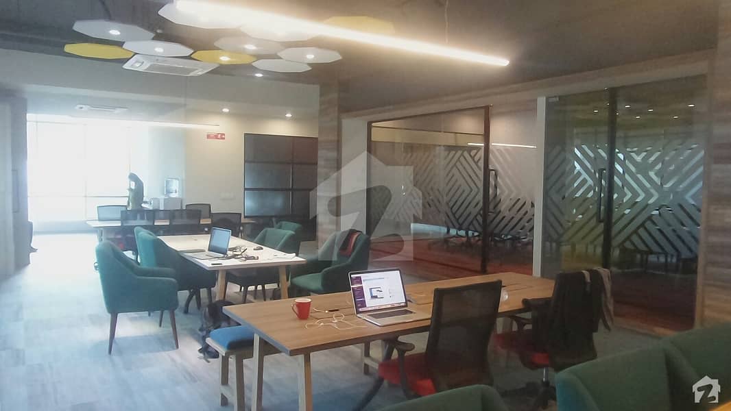 Serviced Private Office With Common Cafe And Meeting Rooms
