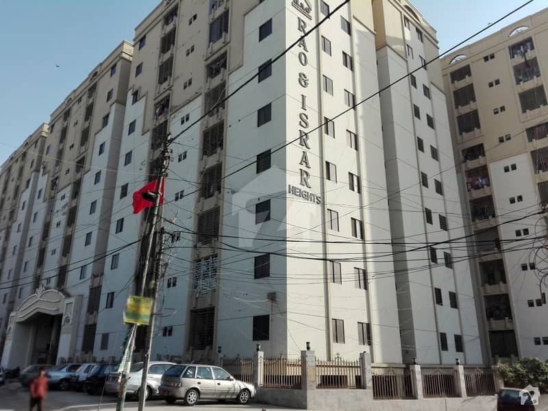 Corner And Road Facing Flat For Sale In Rao Israr Heights Gulistane Jauhar Block 13