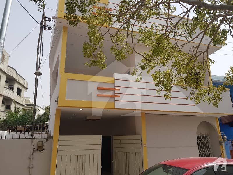 Corner bungalow in a society on main university road